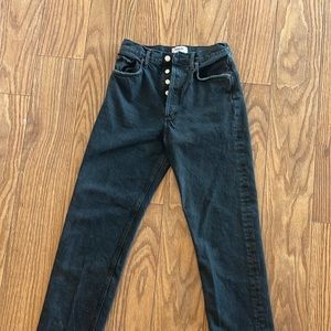 AGOLDE 90’s Black Jeans, Size 25